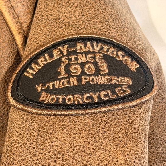 Harley Davidson Leather Motorcycle Jacket - Picture 13 of 13